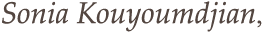 Sonia Kouyoumdjian